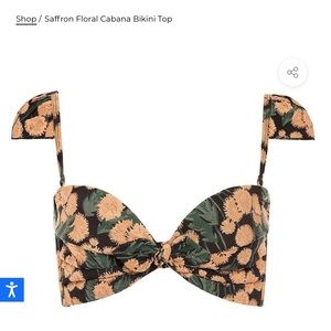 *BNWT* Montce Saffron cabana Top - M